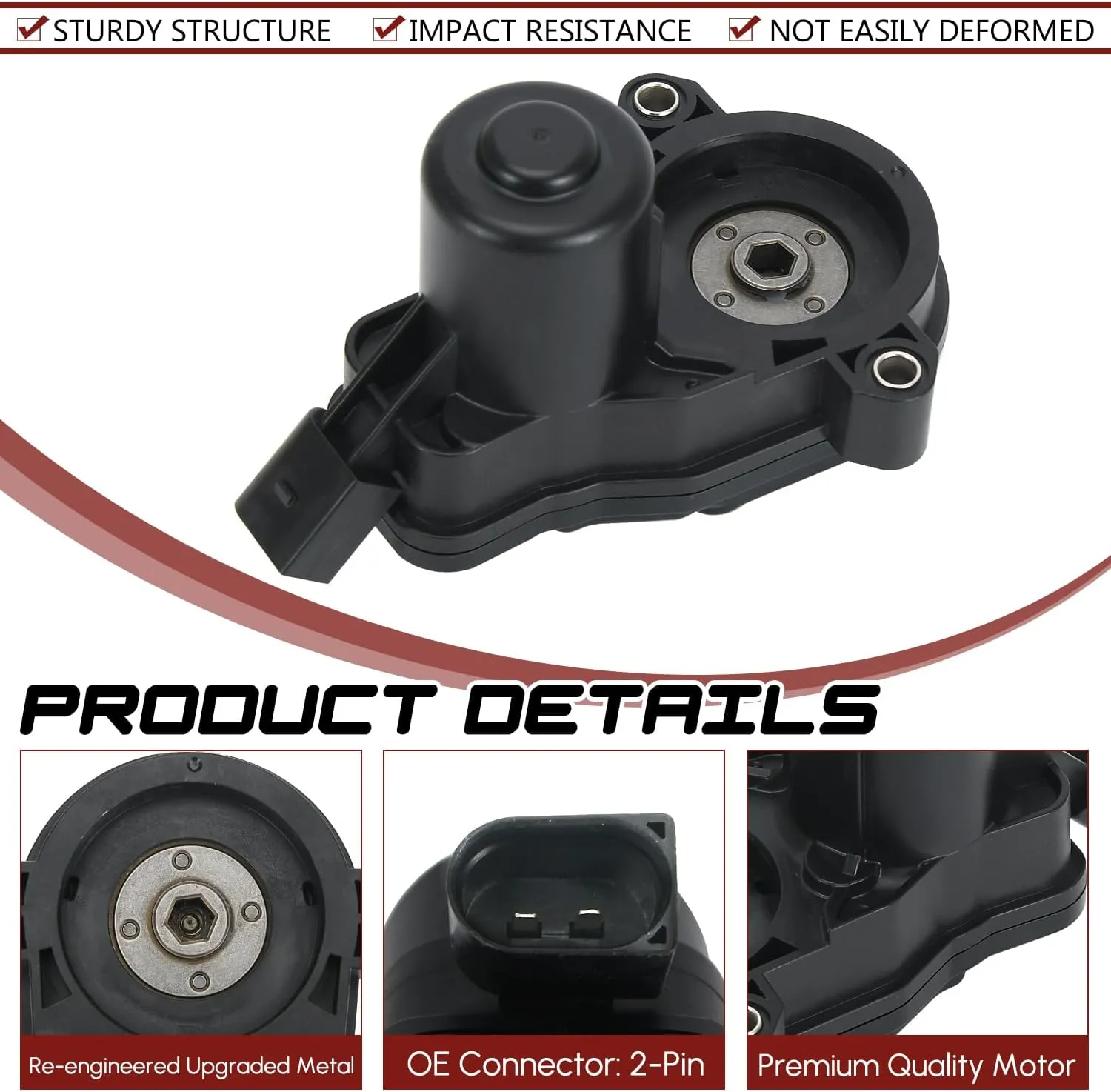 PTNHZ Rear Left & Right Parking Handbrake Actuator Compatible For 2016-2024 Mazda CX-5 CX-9
