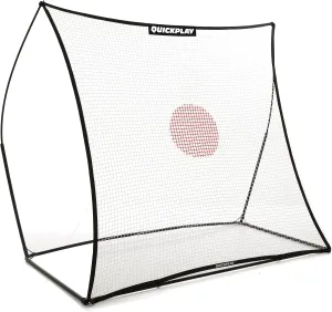 QUICKPLAY Spot Target Soccer Rebounder | Weather-Resistant Rebound Net with Carry Bag | Great for Passing, Receiving, and Trapping Practice | Ideal for Team or Solo Training