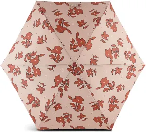 RADLEY London Bloom and Grow Superlite Responsible Foldable Umbrella, Prairie Pink