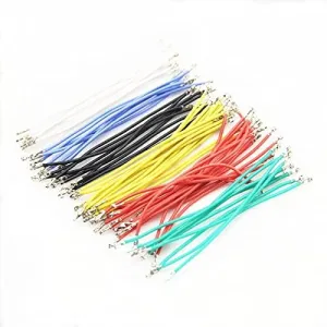 Replacement Part For 20PCS SH1.0 1.0mm 28AWG 55mm 28AWG Ultra Soft Silicone Wire For RC Flight Controller ESC RC Parts - (Color: White)