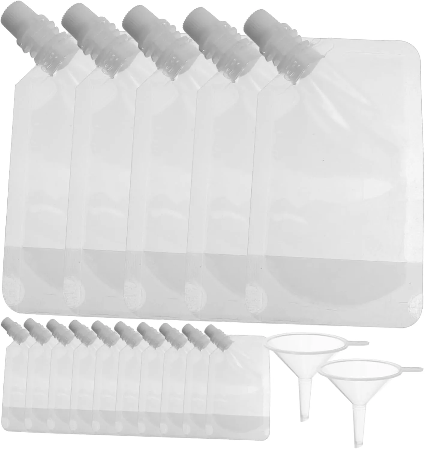 Reusable Juice Bags Straw Leakproof Edible Oil Containers for Camping Stand up Milk Holder Pouches