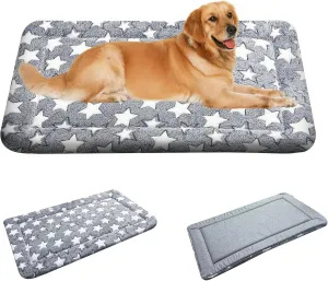Reversible Dog Mat for Pet Comfort - Soft Bed Pads with Dual-Sided Design for All Seasons - Durable, Machine Washable for Crates, Travel, and Home