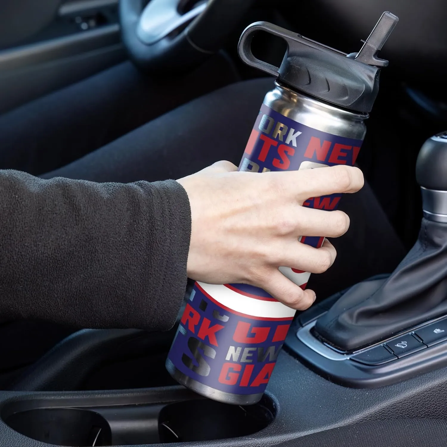Rico Industries NFL Football Stainless Steel Tumbler with Lid - Great For Coffee, Tea, Water or Cocktails