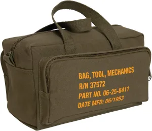 Rothco Zipper Pocket Mechanics Tool Bag with Military Stencil