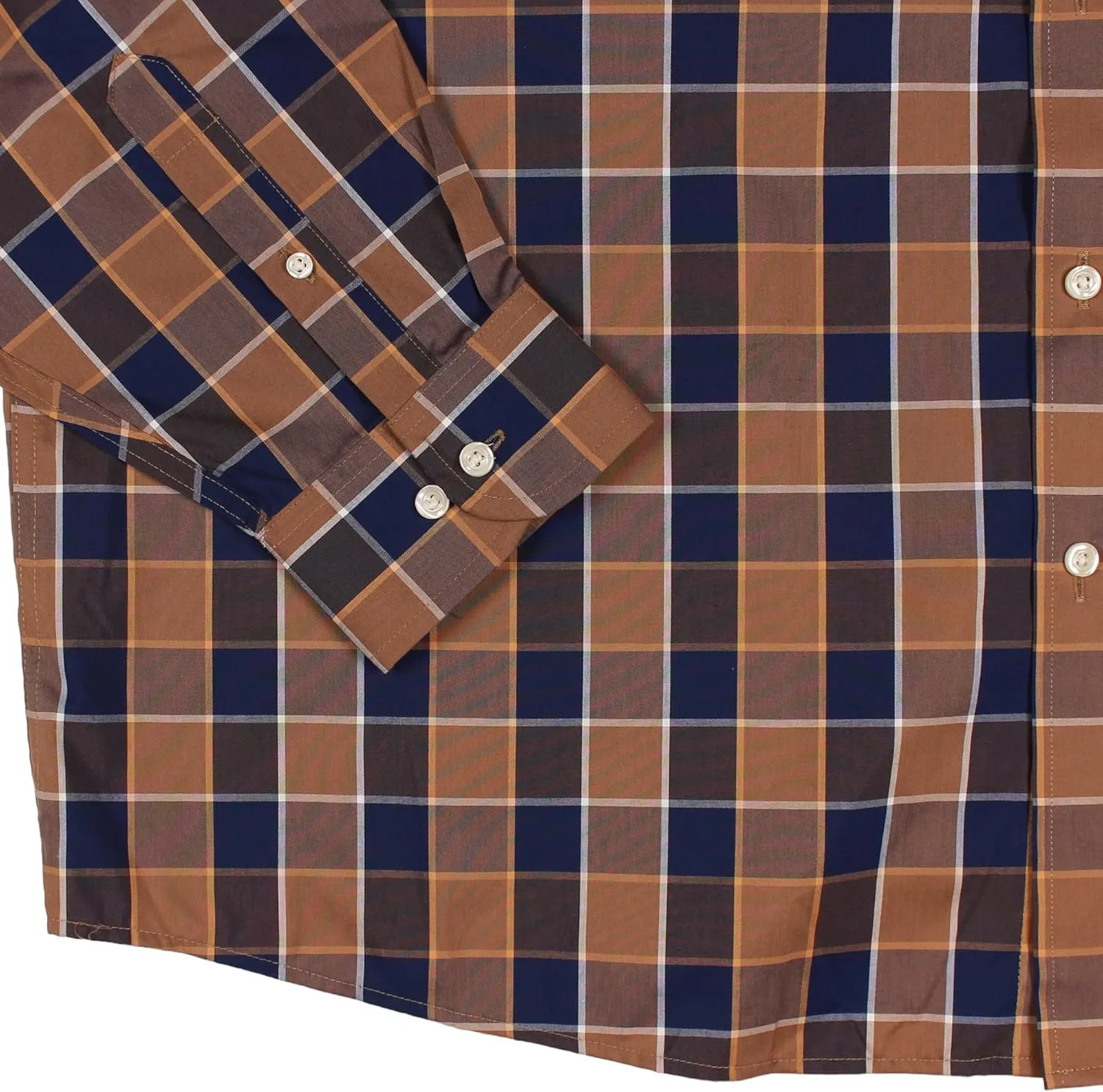 Roundtree & Yorke TravelSMART Non-Iron Men's Long Sleeve Shirt, Regular Sizes