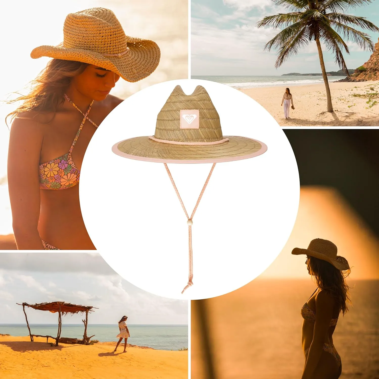 Roxy Girls' Rg Tomboy Straw Hat