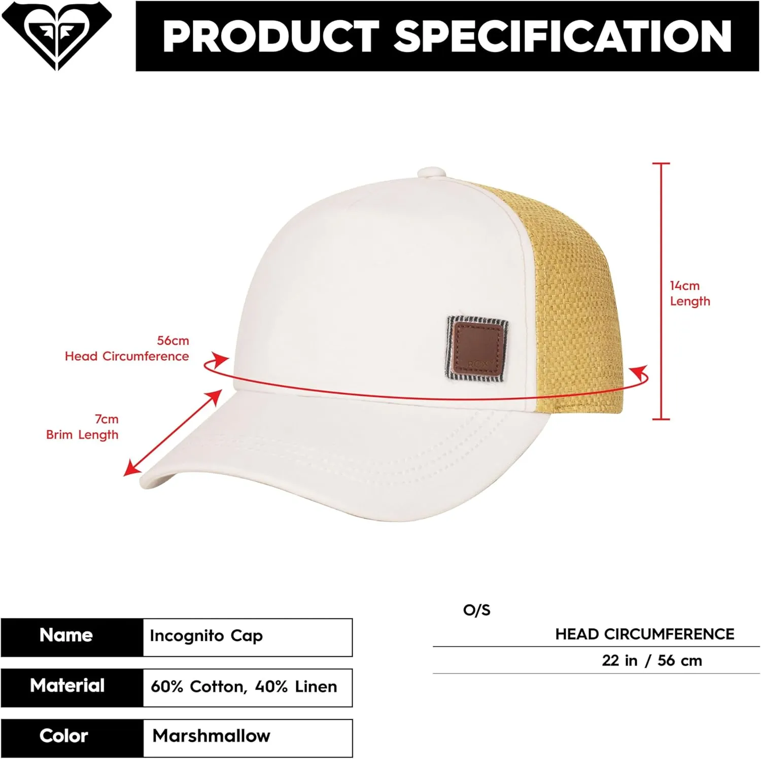 Roxy Women's Incognito Cap