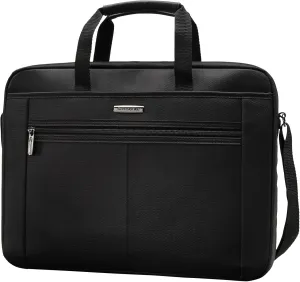 Samsonite® 15.4" Single Gusset Computer Case, Black/Gray