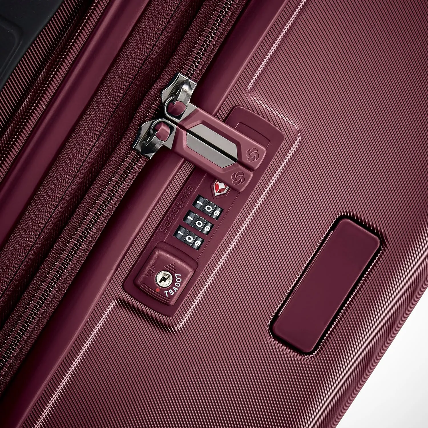 Samsonite Stryde 2 Hardside Expandable Luggage with Double Spinner Wheels, Medium Glider, Merlot