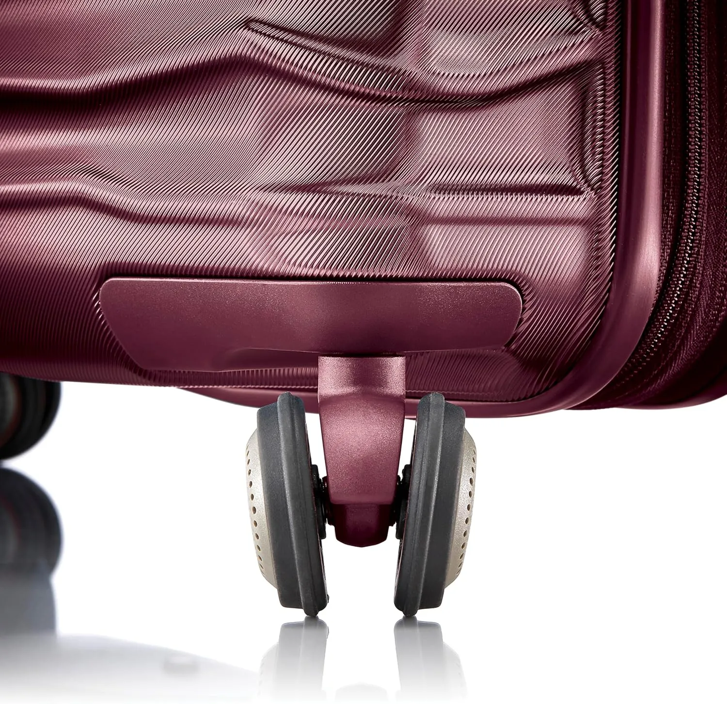 Samsonite Stryde 2 Hardside Expandable Luggage with Double Spinner Wheels, Medium Glider, Merlot