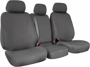 SAPUBK Custom-Fit Front Seat Covers Sets Replace for 2011-2014 Ford F150-F550 Front 40/20/40 Split Seat, Premium Neoprene with Composite Soft Foam Lining Breathable Seat Cover Cushion