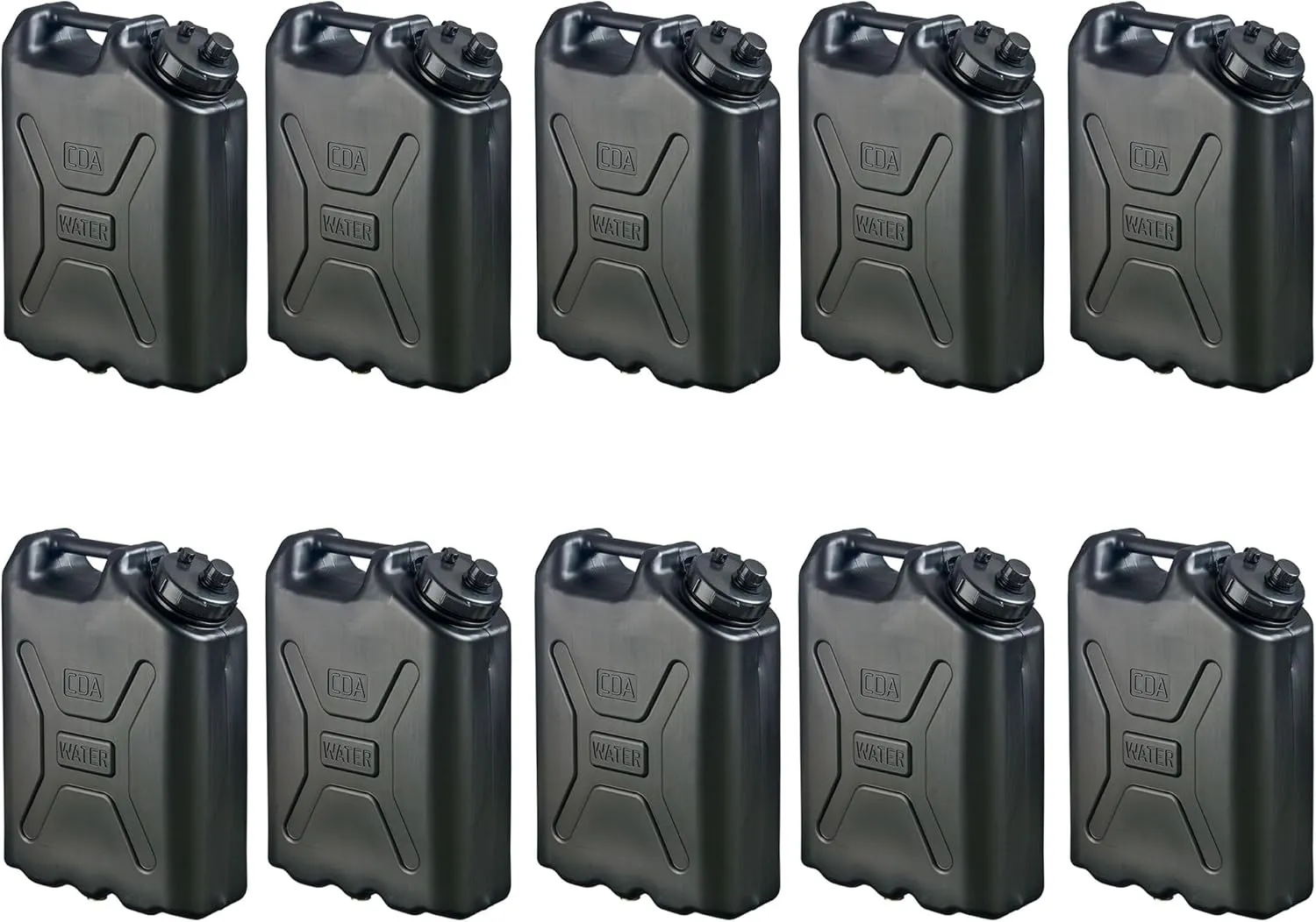 Scepter BPA Durable 5 Gallon 20 Liter Portable Military Water Storage Container for Camping, Outdoors and Emergency Management