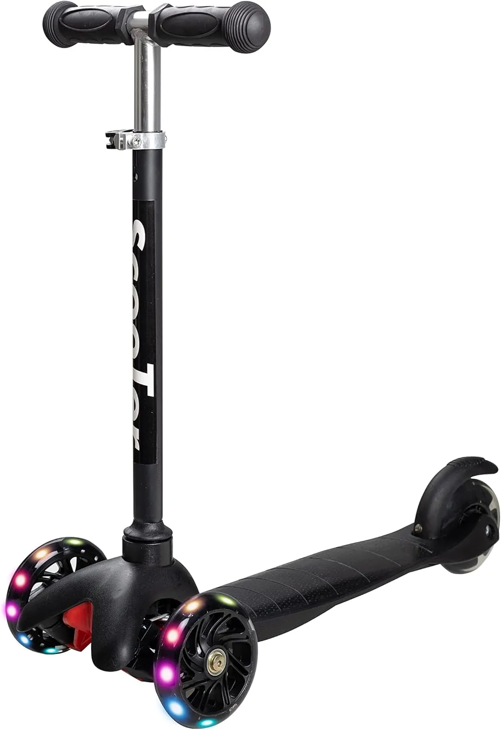 Scooter for Kids, Adjustable Height, Light Up LED Wheels with Aluminum 3 Wheel Glider Scooter for Ages 2-5, Ideal Toddler Training for Ages 3-5 Boys and Girls