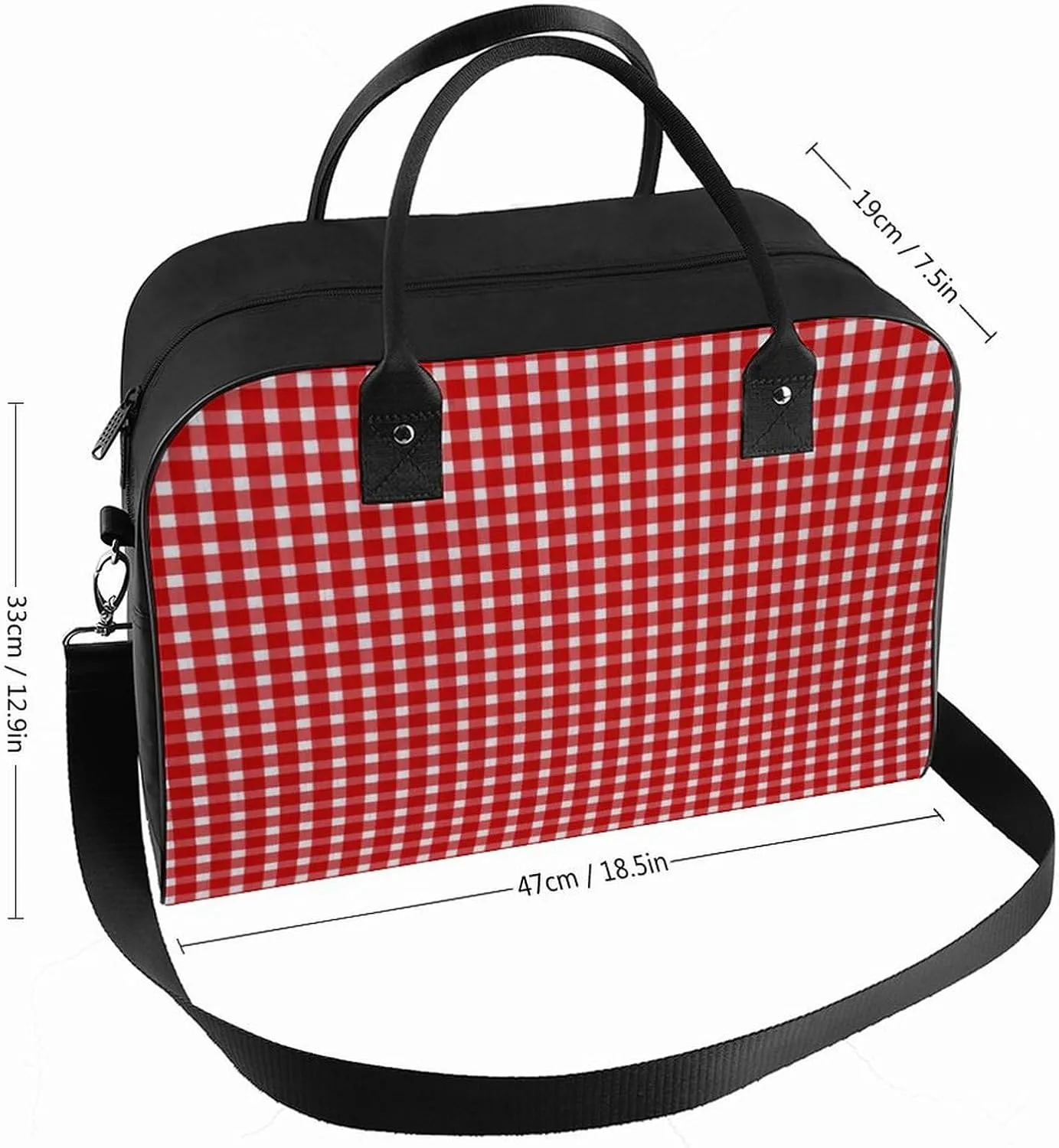 Scottish Clan Home Hume Fashionable Large Capacity Travel Handbag Unisex