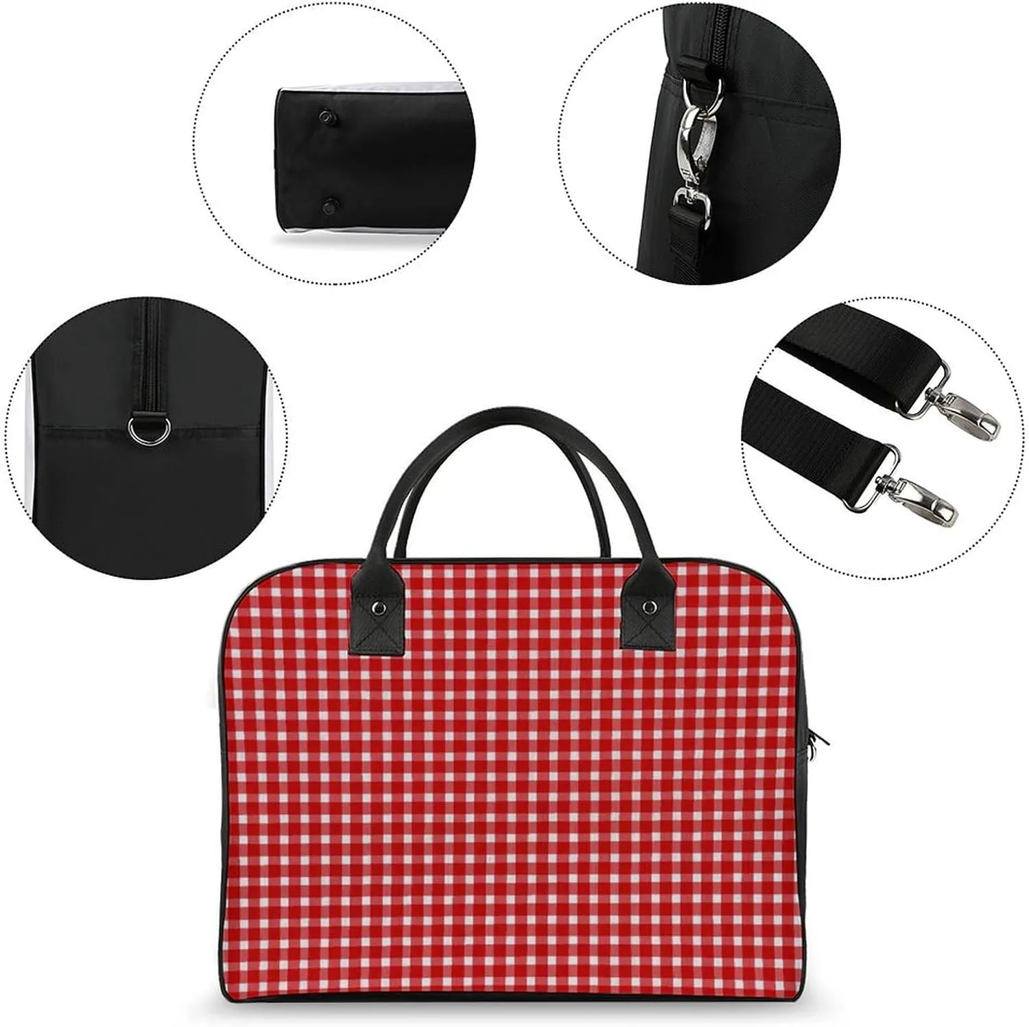 Scottish Clan Home Hume Fashionable Large Capacity Travel Handbag Unisex