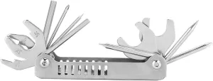 Scuba Diving Repair Tool,8 in 1 Stainless Steel Scuba Multi Dive Toolpack Portable Folding Repairing Tools Set Scuba Multitool for Adjust and Repair REG Diving Equipment