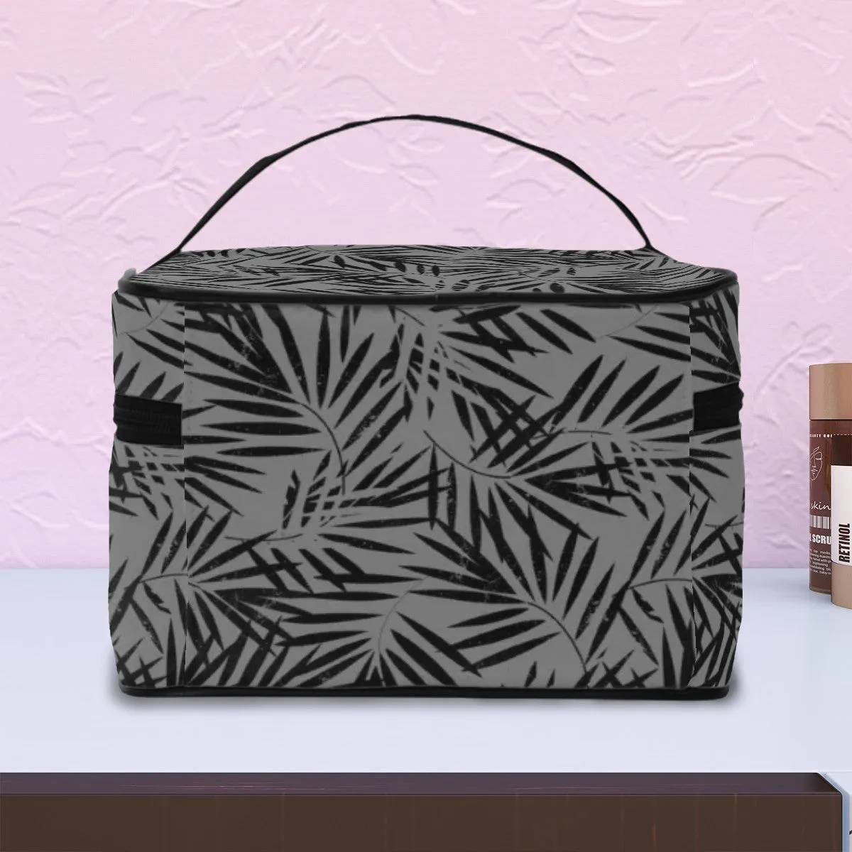 Shady Palms Portable Travel Makeup Bag