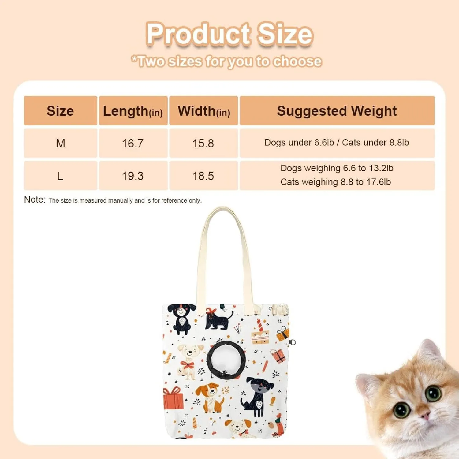 Show Head Pet Canvas Shoulder Bag, Cute Funny Dogs and Gifts (2) Pet Out Bag, Outcrop, Pet Out Shoulder Bag.