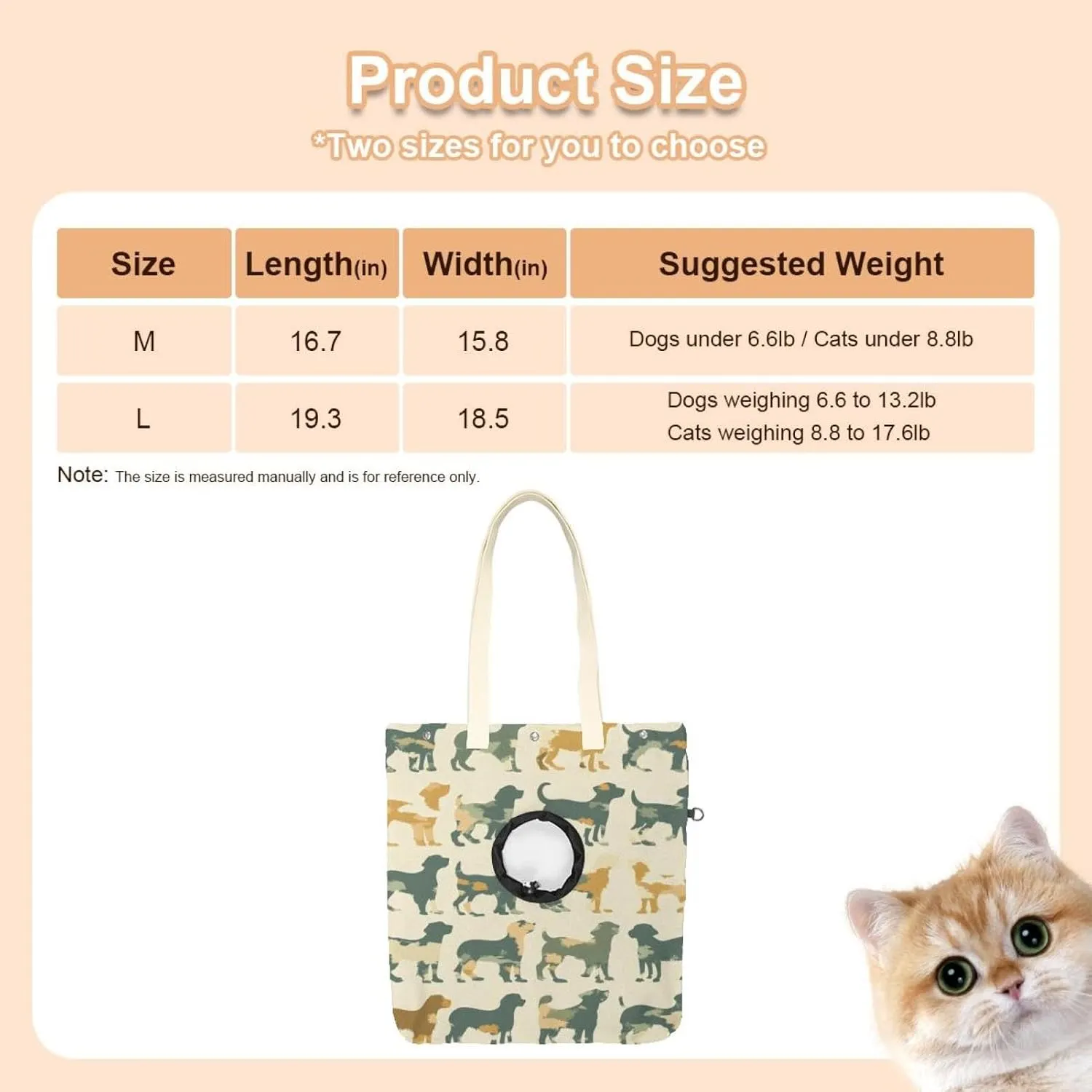 Show Head Pet Canvas Shoulder Bag, Doggy Pet Out Bag, Outcrop, Pet Out Shoulder Bag.