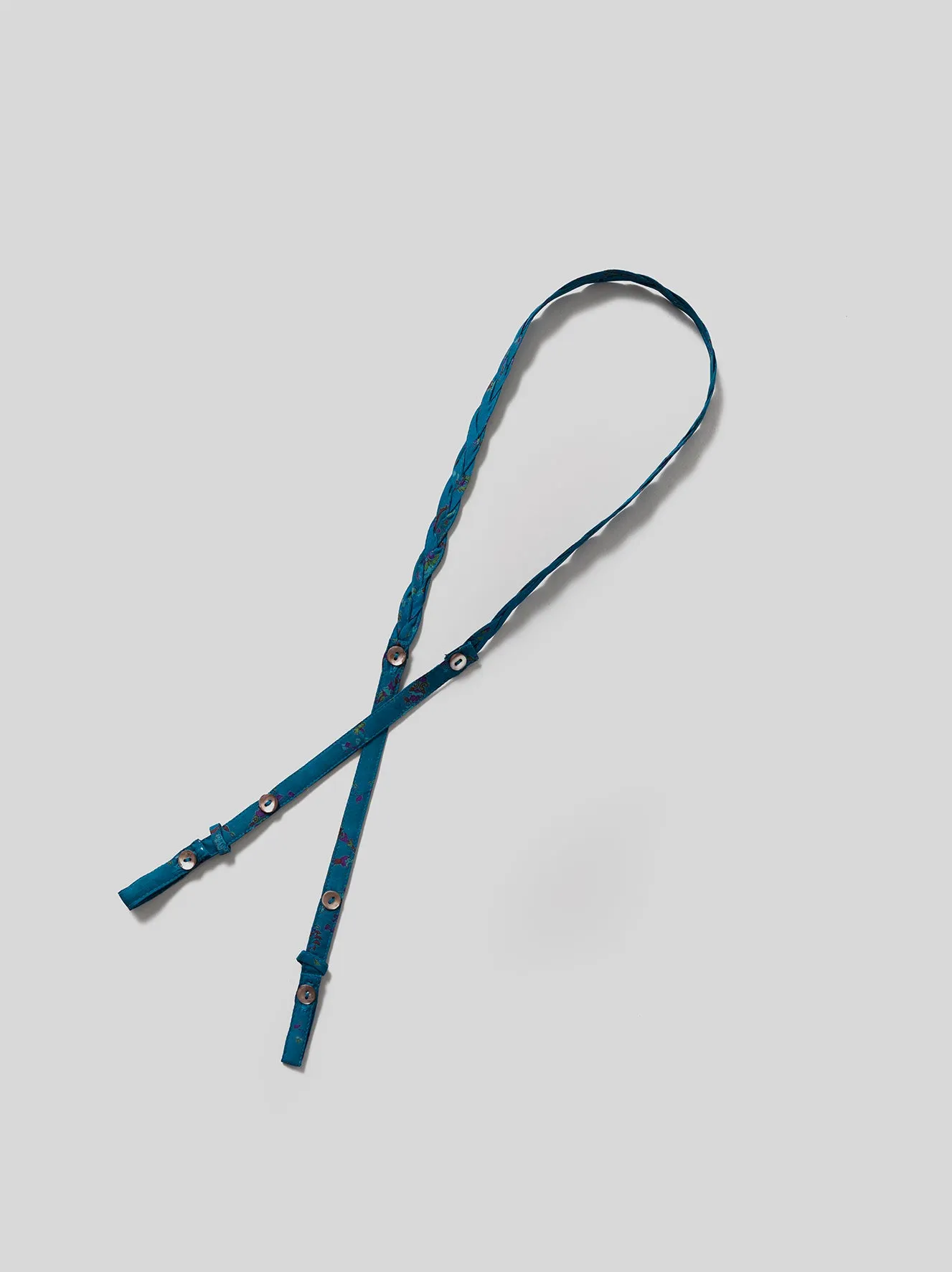 Silk Shoulder Strap - Blue tones