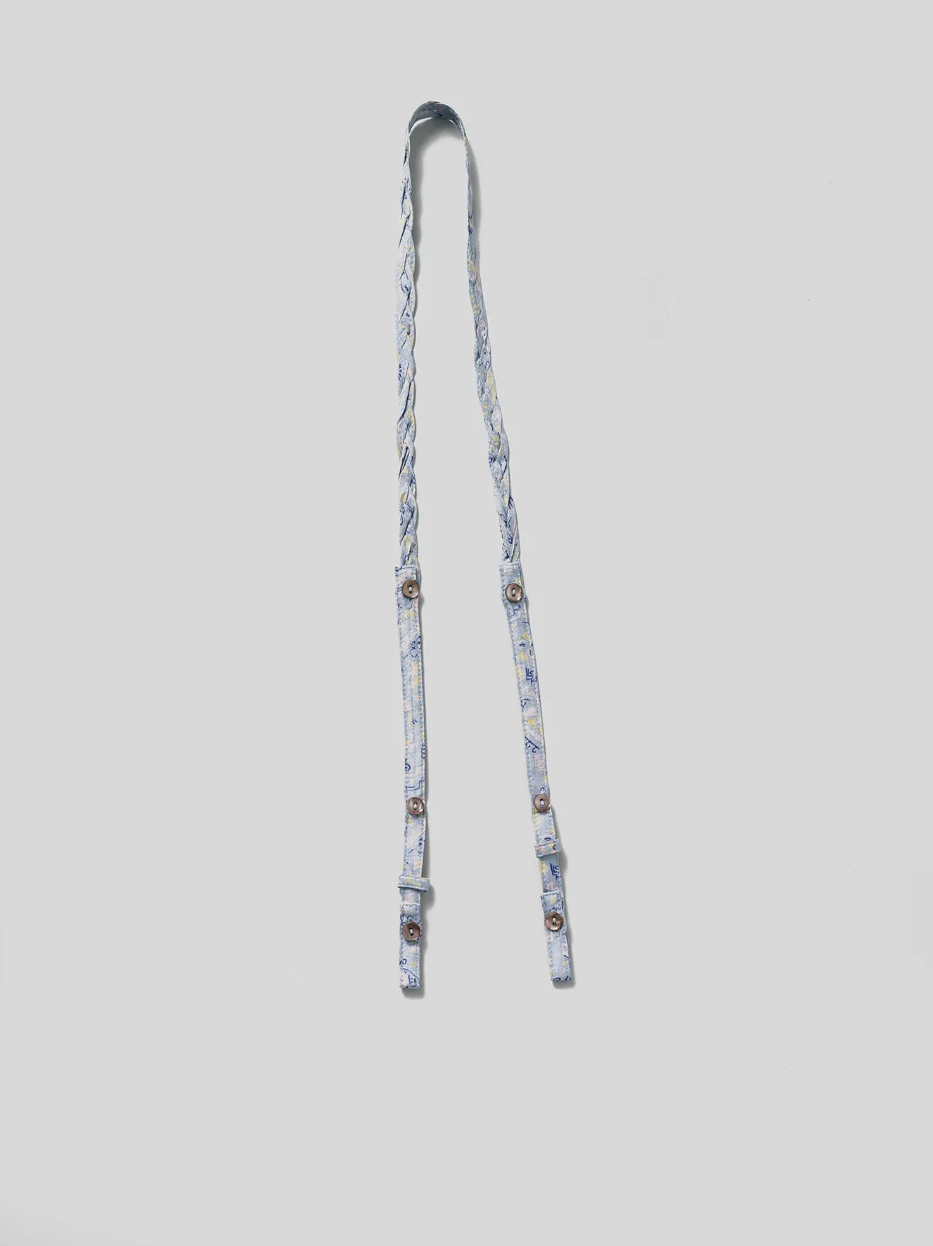 Silk Shoulder Strap - Blue tones