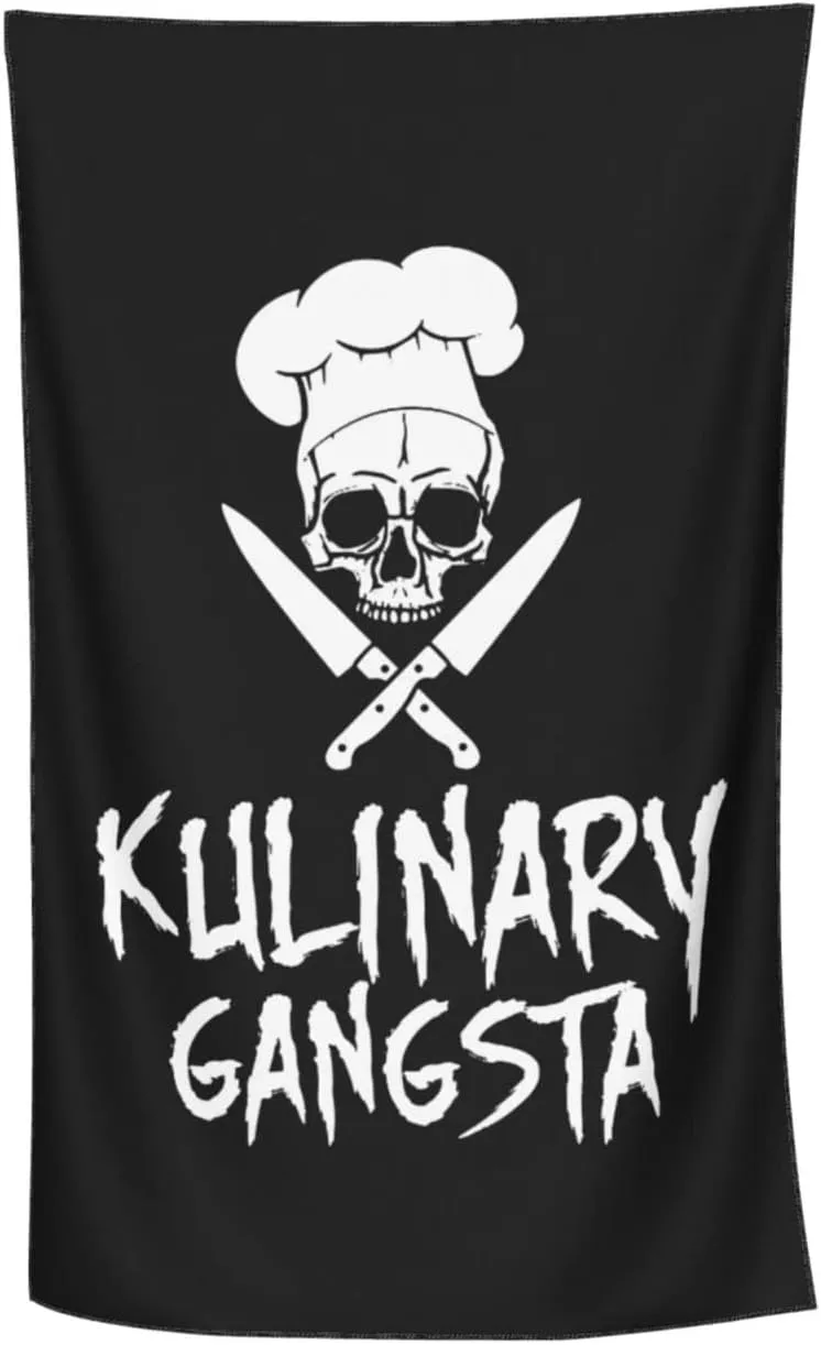 Skull Chef Cooking Skull Beach Towels Vacation Essentials Quick Dry Sand Free Oversized Bath Pool Swim Towel Extra Large Absorbent Bathroom Towels Adult Travel Accessories