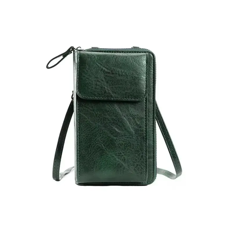 Small Crossbody Messenger Bags For Women Ladies Mobile Phone Pouch Portable Shoulder Wallet Mini Handbag Card Holder Coin Purse
