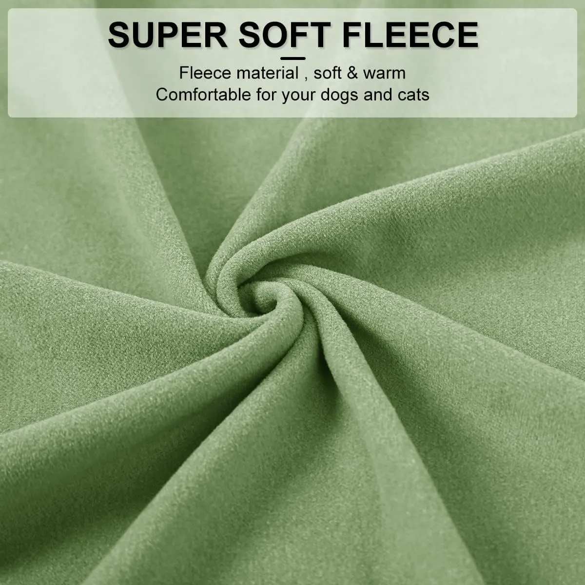 Small Dogs Fleece Dog Sweatshirt - Cold Weather Hoodies Spring Soft Vest Thickening Warm Cat Sweater Puppy Clothes Sweater Winter Sweatshirt Pet Pajamas for Small Dog Cat Puppy (Medium, Green)
