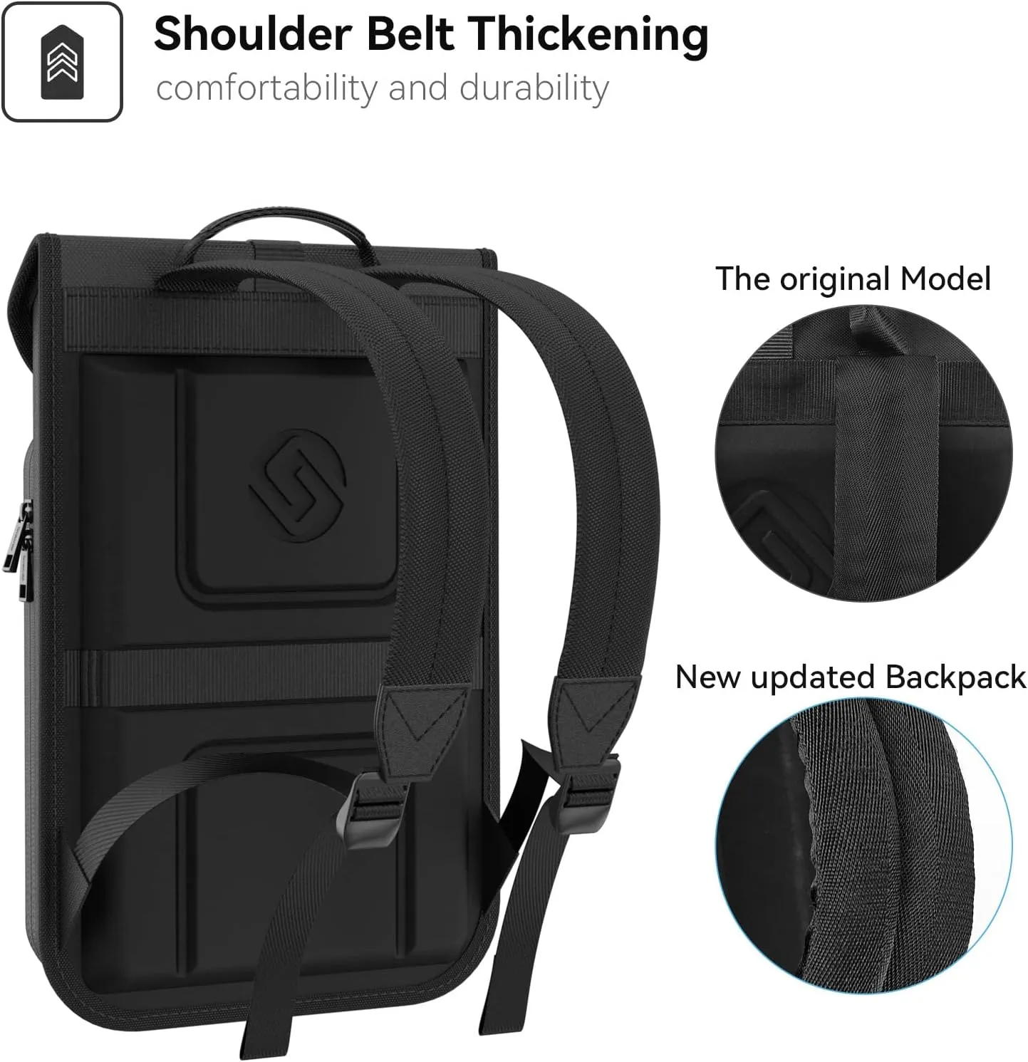 Smatree Upgrade Hard Travel Laptop Backpack for ASUS ROG Zephyrus G16 2025/2024/2023,ROG Zephyrus M16/ROG Flow X16,Galaxy Book5/4/3 Pro/Pro 360, Galaxy Book4 Edge/Book4 Ultra