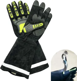 Snake Bite Proof Gloves Dexterous Animal Handling Tool Full Cover Kevlar material Reinforced Puncture Protection For Rattlesnake Cobra Pets Dogs Cats Reptiles
