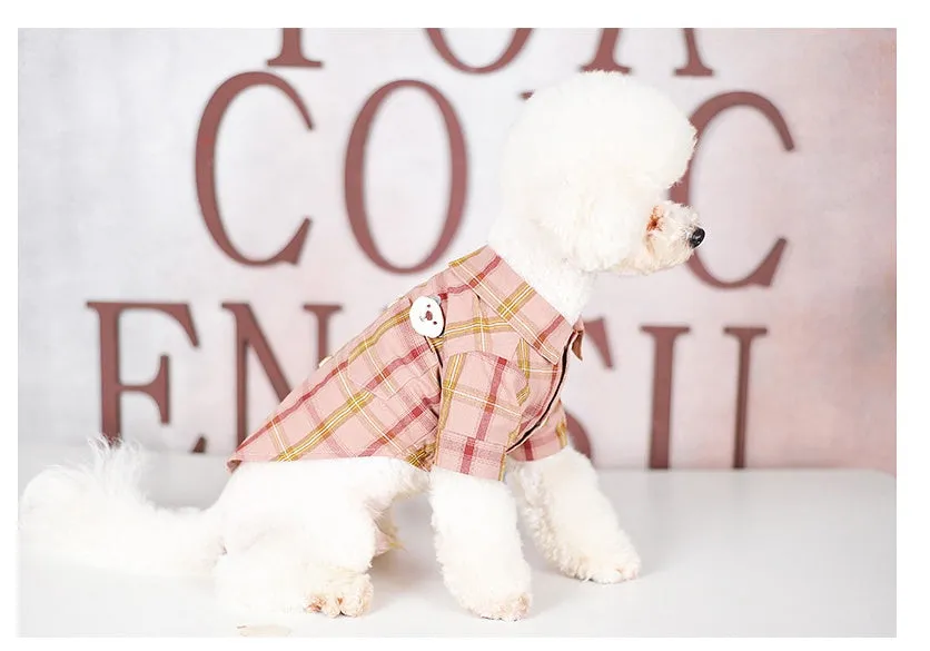 Soft Cotton Pet Shirt Lightweight and Breathable Everyday Wear