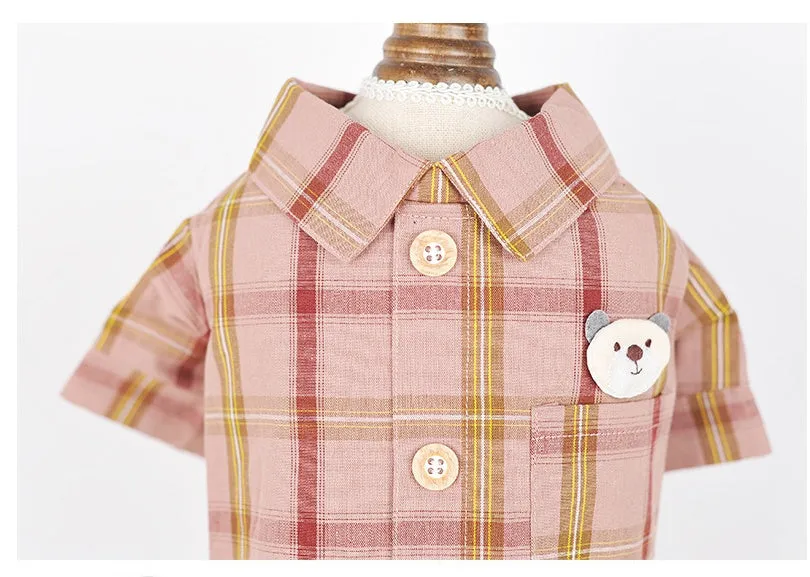 Soft Cotton Pet Shirt Lightweight and Breathable Everyday Wear