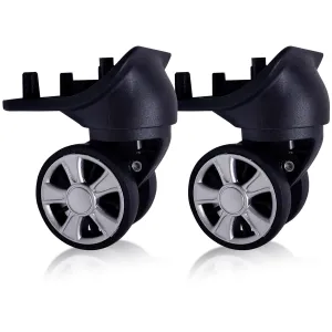 Spinner Luggage Wheels Replacement for Suitcase, Wheel Replacement Parts Roller Suitcase Tourister Travel Trunk Caster Luggage Kit (2 Pcs)