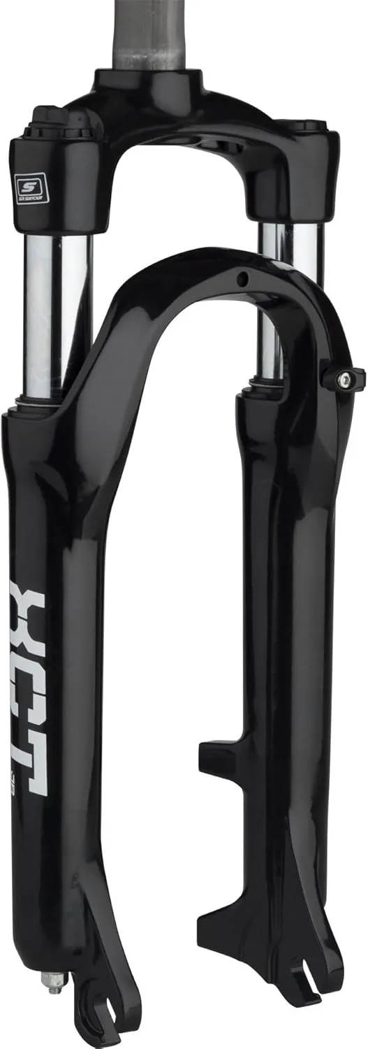 SR Suntour XCT JR-L 20 Suspension Fork: 20", 1-1/8" Threadless Steerer, 63mm Travel Disc