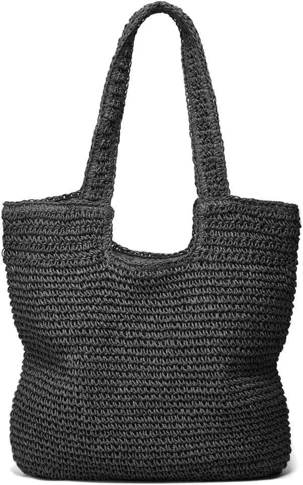 Straw Beach Tote Bag Hobo Bags Women Vintage Everything Summer Shoulder Beach Bag Cute Purse Work Travel Handbag 2025