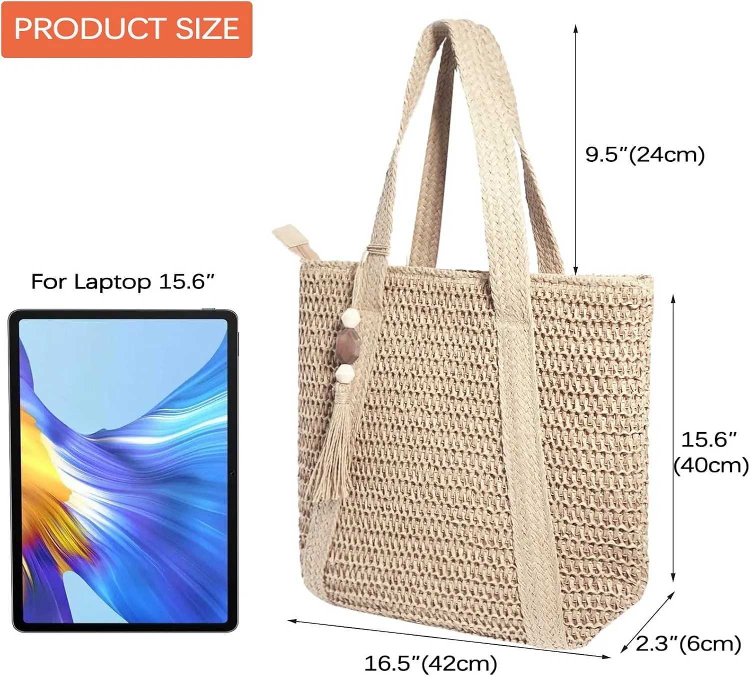 Straw Clutch Purses for Women Summer Woven Beach Purse Raffia Handbag Vacation Tote