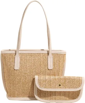 Straw Purses for Women Cute Beach Bag Straw Tote Bags Summer Handbags for Beach Vacation
