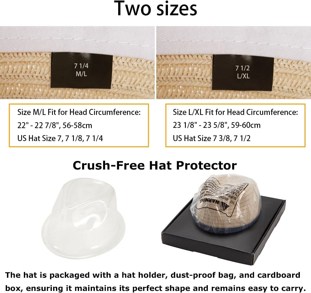 Straw Trilby Hat for Men - Summer Sun Fedoras Travel Beach Panama Short Brim