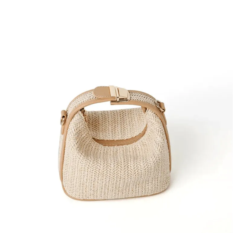 Straw Woven Beach Bag | Alya
