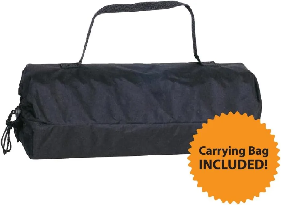 Stylish Camping 159181 9-feet by 18-feet Reversible Mat, Plastic Straw Rug, Large Floor Mat for Outdoors, RV, Patio, Backyard, Picnic, Beach, Polypropylene (PP) , Camping (Black/White)