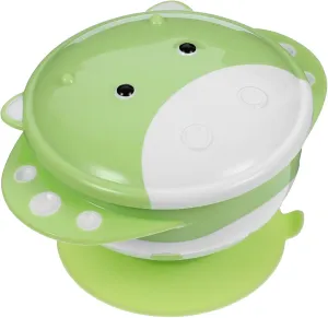 Suction Bowl Toddler Feeding Bowl Stain Resistant Comfortable to Hold Dishwasher Safe