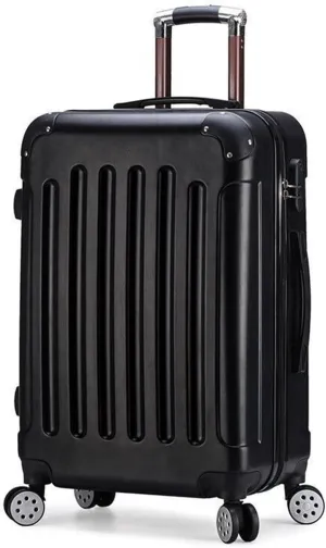 Suitcase 20 Inch Trolley Case with Large Capacity and Universal Wheels for Traveling and Reducing The Weight of The Suitcase(Black)