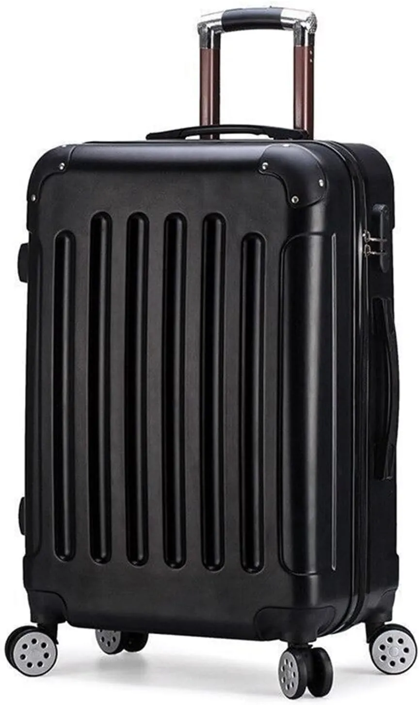 Suitcase 20 Inch Trolley Case with Large Capacity and Universal Wheels for Traveling and Reducing The Weight of The Suitcase(Black)
