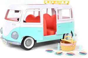 Sunny Days Entertainment Honey Bee Acres Around Town Van - 14 Accessory Pieces