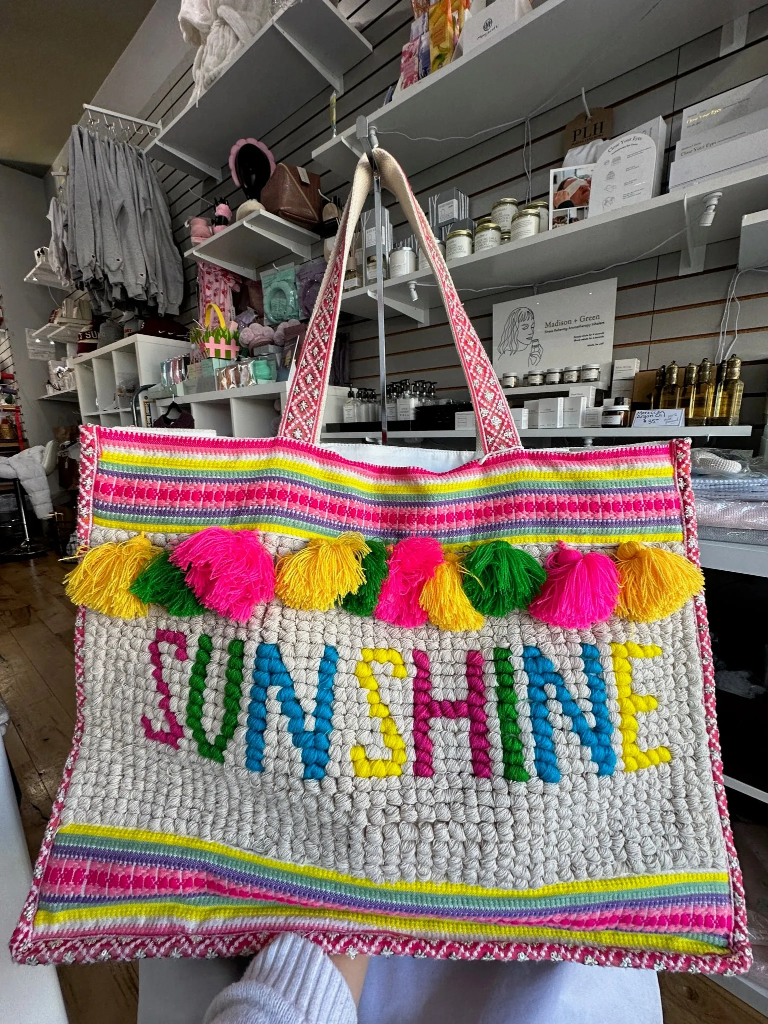 SUNSHINE Oversized Tote Bag