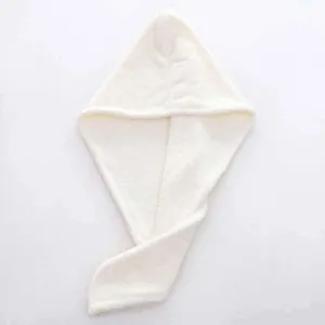 Super Absorbent Quick-Drying Microfiber Hair Dry Cap for Women, Button-Fastened Bath Towel, Soft Rapid Drying