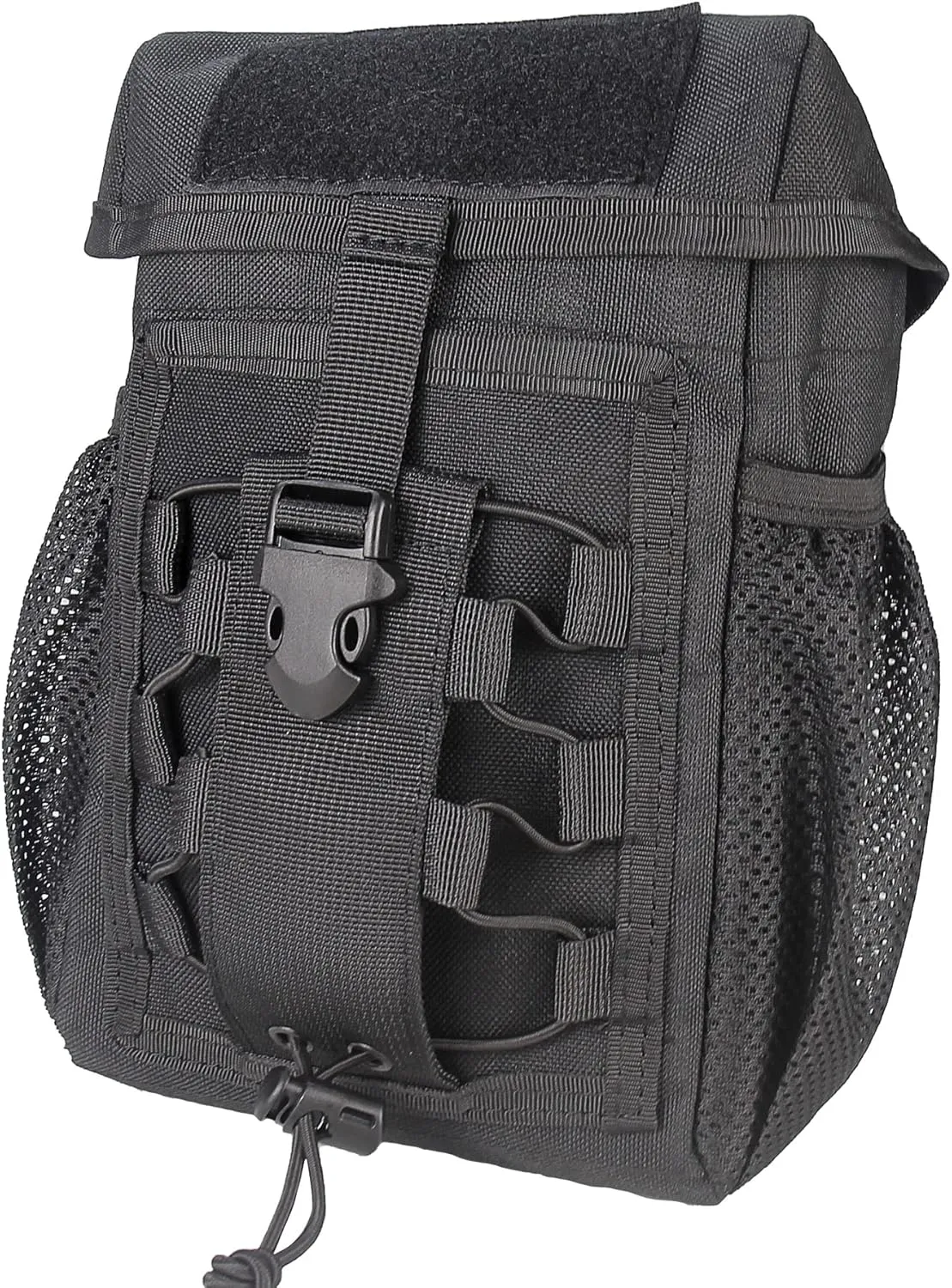 Tactical Molle Sundries Pouch, EDC Water Botter Holder,Phone Case Daily Accessories Coin Purse Utility Tool Organizer, Belt Waist Extended Bag,Shoulder Bag.Free for U.S.A Flag Patch