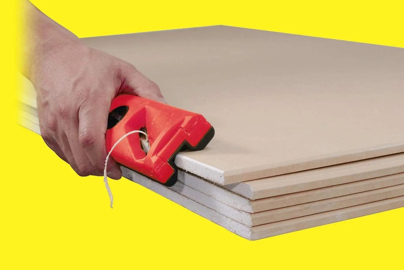 TAJIMA Drywall Chamfer - 180mm Sheetrock Trimming Tool with Adjustable Width 45 Degree Chamfer & 180 Degree Plane Function - TBK180-H45