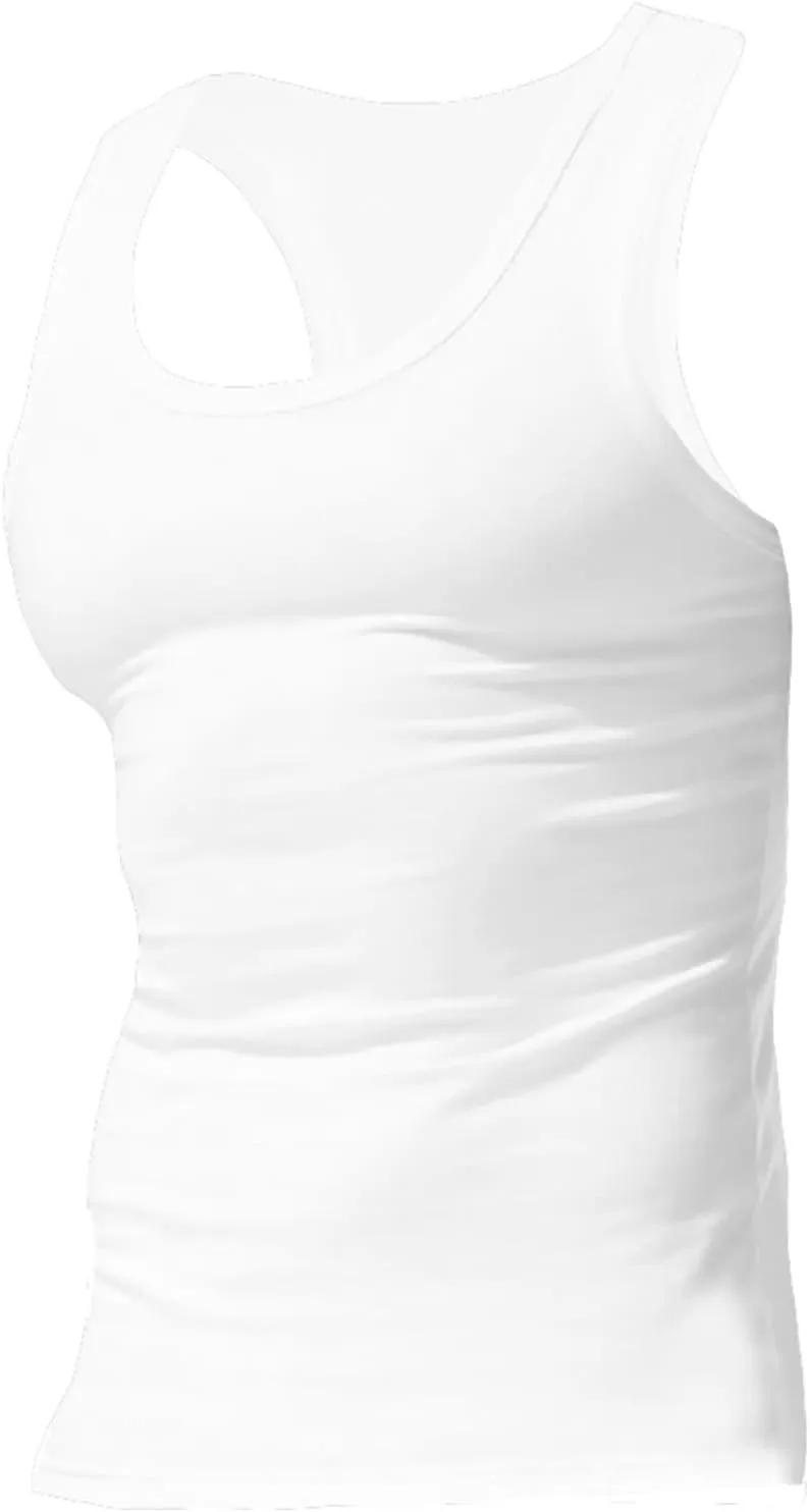 Tank Tops Men 4 Pc Big and Tall Muscle Sleeveless Shirts Compression Fit Gym Workout Oversized Summer Beach Casual Vest