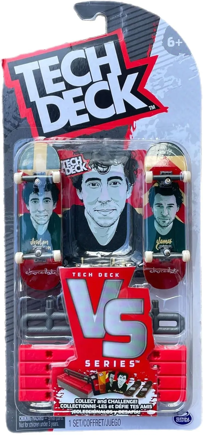 TECH DECK Sk8shop Bonus Pack Mini Finger Skateboard Multi Pack 2022 Series (Chocolate (VS Pack))